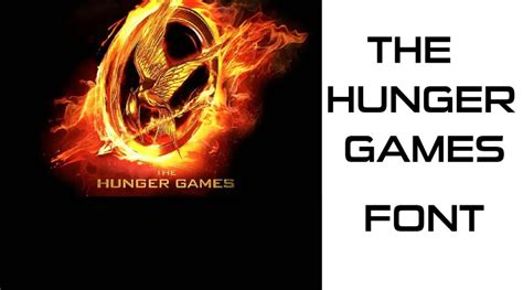 hunger games font|Hunger Games Schriftart .